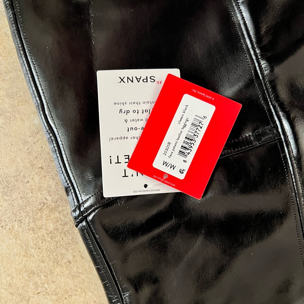 Spanx NWT Patent Leather Leggings